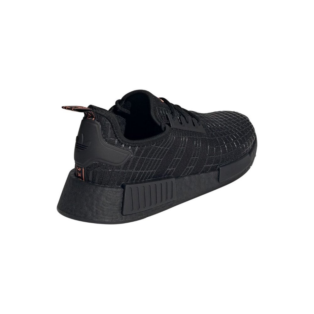 Adidas Nmd_R1 Low Mens Running Shoes Black Beam Orange GX9529 NEW Size 11 - Picture 5 of 6